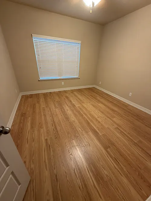 New flooring installation